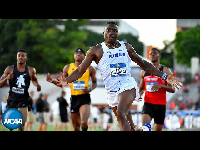 Florida's Grant Holloway breaks 40-year collegiate record at 2019 NCAA Championship