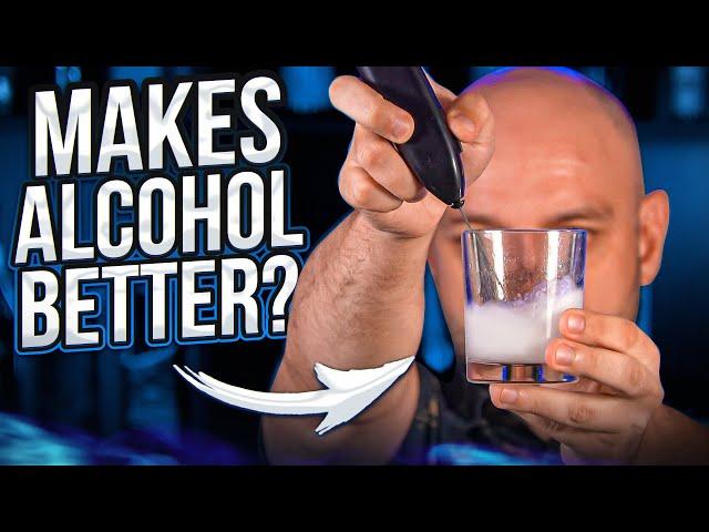 Does a Frother Make Tequila Taste Better? @TheDrCork​