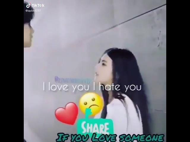 I love you hate you yeah true that ️️️️️️️