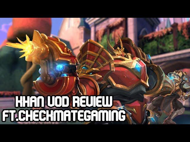 Paladins Vod Review Khan FT. CheckmateGaming