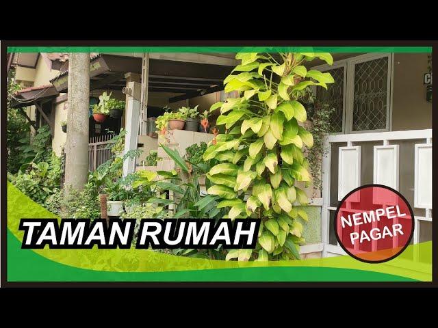 Taman Rumah Nempel Pagar