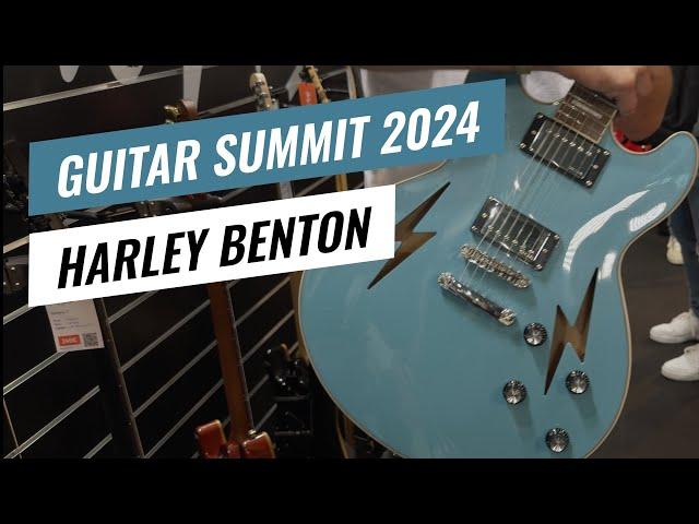 Guitar Summit 2024: Upcoming Harley Benton Guitars with Relic Nitro Finishes & the HB-35 Blitz