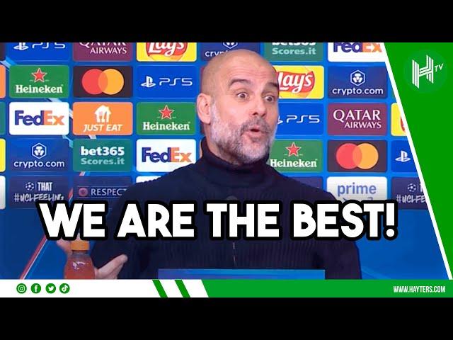 WE ARE THE BEST... I LOVE MY TEAM! | Pep Guardiola | Juventus 2-0 Man City