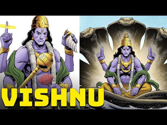 VISHNU - The Incredible God of Preservation and Responsible for sustaining the UNIVERSE