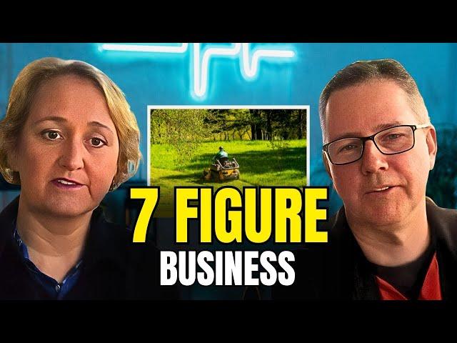 How This Couple Built a 7-Figure Business with Jim's Mowing | Interview with John and Sharon Clarke