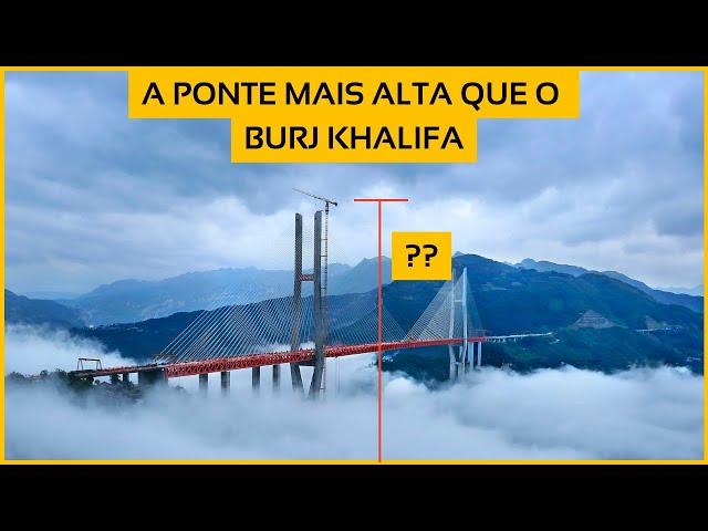 A Ponte mais ALTA DO MUNDO! Um dos projetos mais Impressionantes ja Construídos!