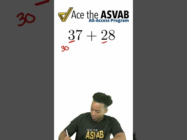 ASVAB Mental Math in a Flash! (2-Digit Addition — No Calculator)