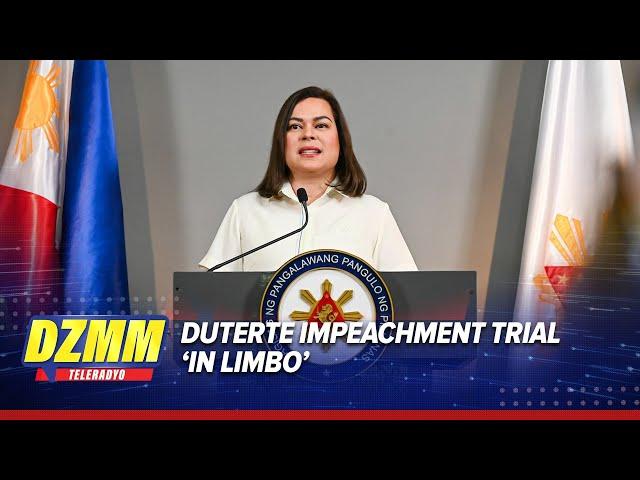 Sara Duterte impeachment trial ‘in limbo’ after Senate returns case to House: expert |DZMM TeleRadyo