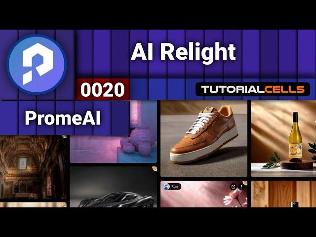 0020. AI Relight in PromeAI ( AI art generator )