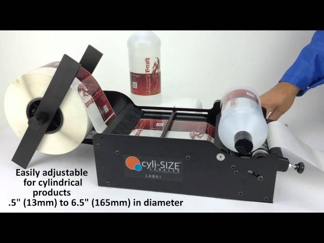 LAB01 Manual Bottle Label Applicator by START International