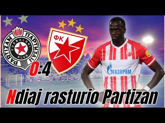 Partizan - Crvena zvezda 0:4  Razlika u kvalitetu ogromna  174. Večiti derbi