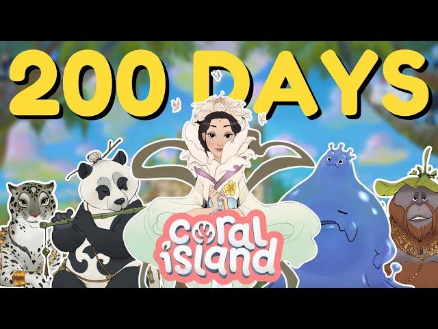 I played 200 Days of the NEW Coral Island 1.1 Update