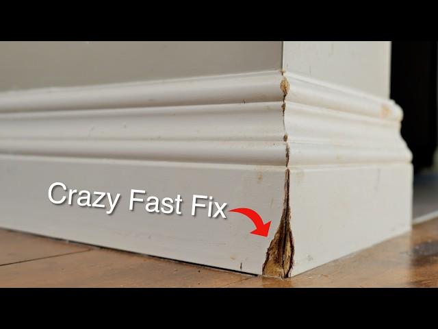 The Baseboard Repair Method That Changes Everything!!!