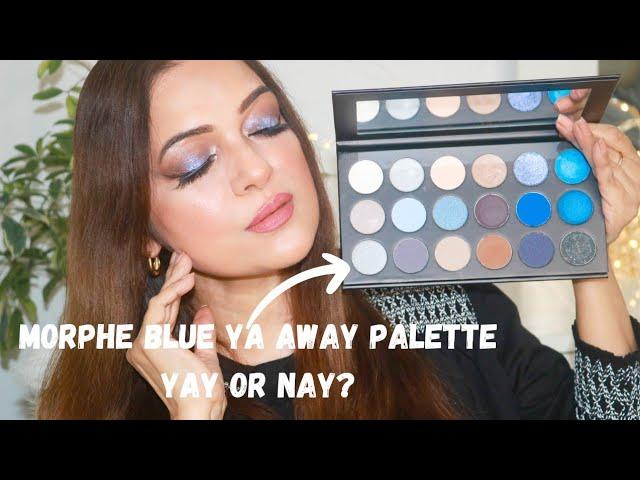 Morphe 'Blue Ya Away' Palette Review & Eye Makeup Tutorial | Chamber Of Beauty