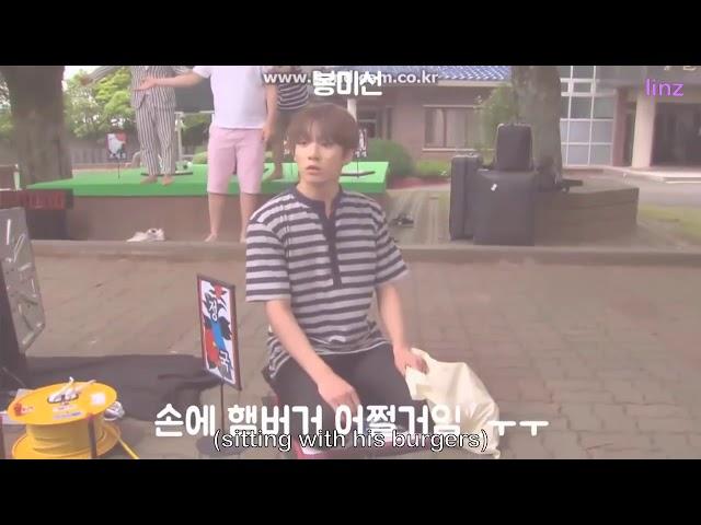 [ENGSUB] Jo SeHo rejected Jungkook's burgers.