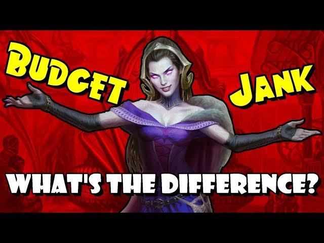 The difference between Budget and Jank decks in Magic the Gathering