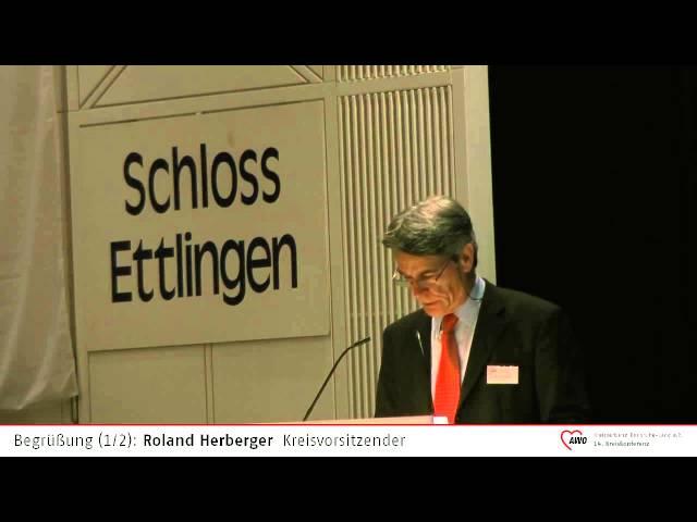 14. Kreiskonferenz AWO KA-Land: Begrüßung durch Herrn Herberger (Teil1)