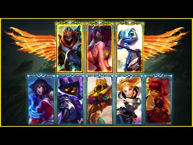 3 Challenger Assassins vs. 5 Diamond Mages (3v5) - League of Legends