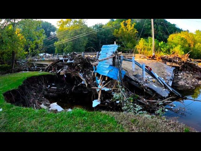 Hurricane Helene Aftermath in Carter County Tennessee  (devastating)