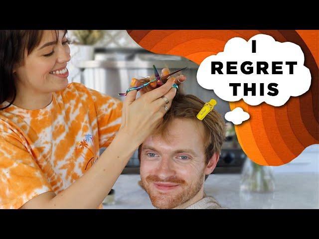 Cutting My Boyfriend's Hair 