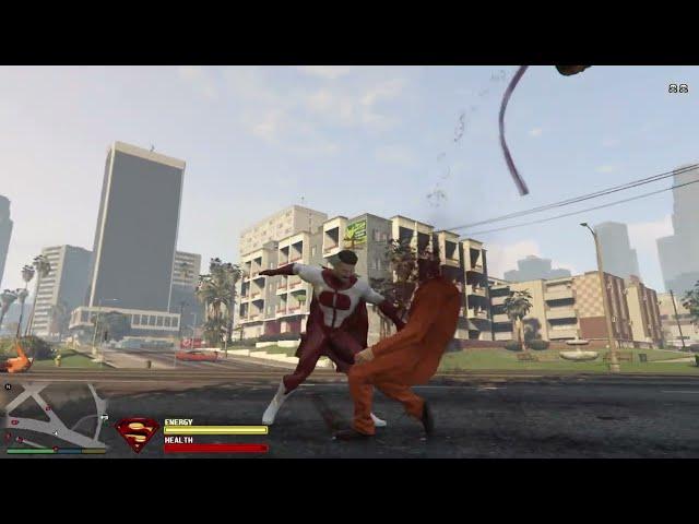 GTA V Superman V2.2 update - New gore attacks