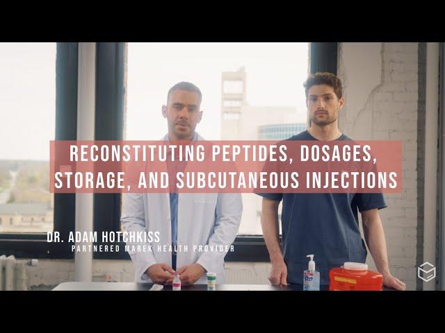 How To Reconstitute And Inject Peptides