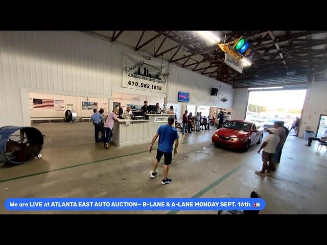 9/16—PUBLIC INVITED TO ATLANTA EAST AUTO AUCTION FOR  CAR SALE TODAY! 175 MIXED VEHICLES!