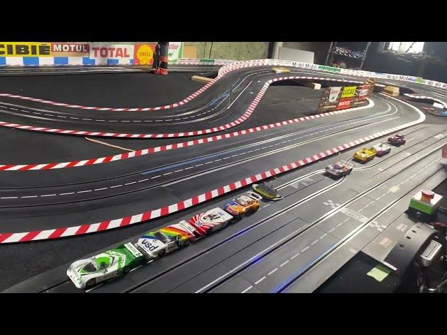 A little Sideways Group 5 Slot Car Action on the Carrera track.