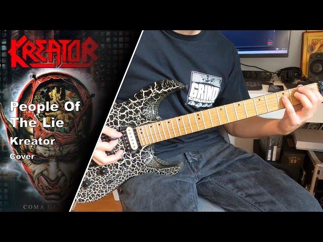 Kreator - People Of The Lie - Guitar Cover w/Solo (+Tabs)