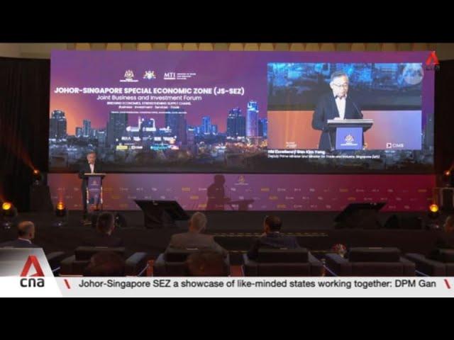 Johor-Singapore Special Economic Zone important and timely: Gan Kim Yong