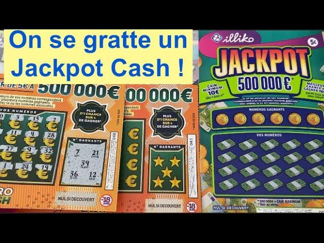 FDJ : On se gratte un Jackpot Cash !