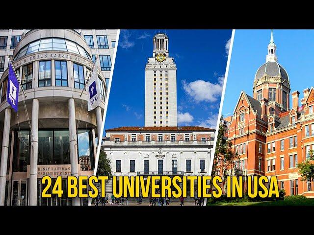 24 Best Universities in USA