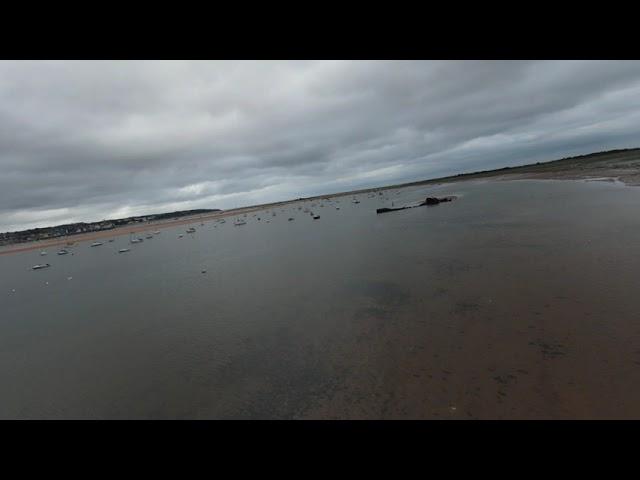 Dji fpv full manual mode in Devon with loop the loop at the end