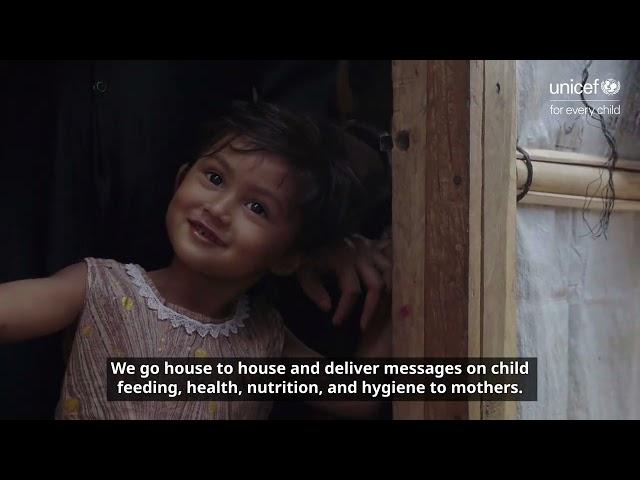 UNICEF's Emergency Nutrition Response in Rohingya Refugee Camps | UNICEF Bangladesh | 2025