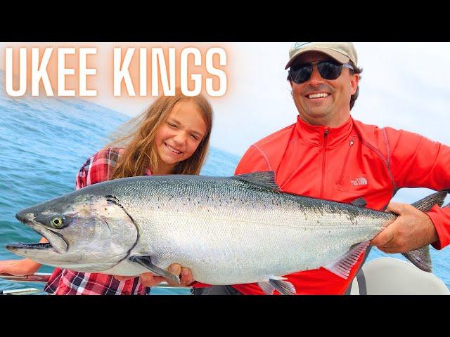 Chinook Salmon Fishing in Ucluelet British Columbia