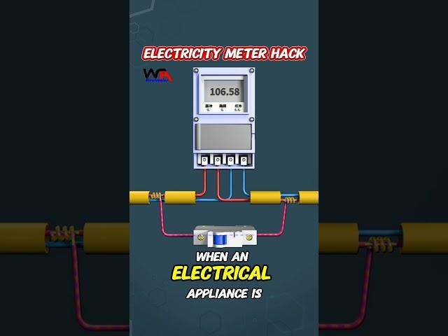 Electricity Meter Bypass Hack ️️#electricitymeter #electricity #diyelectrical