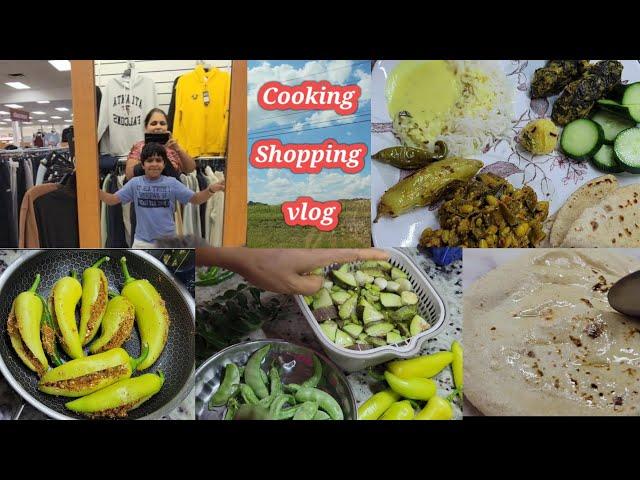 Weekend Routine| Healthy Lunch Thali| Shopping vlog| veggies from garden to kitchen