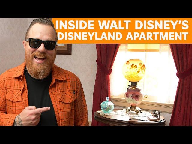 I Got Inside Of Walt Disneys Disneyland Apartment | Walt's Main Street Story Tour