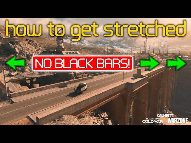 *Call of Duty Warzone* Stretched Resolution WITHOUT Black Bars (Tutorial) EASIEST METHOD!