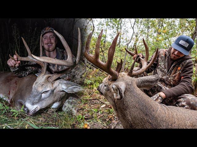 TWO BUCKS DOWN IN ONE NIGHT! MINNESOTA DEER HUNTING