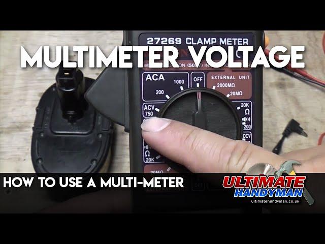 multimeter voltage