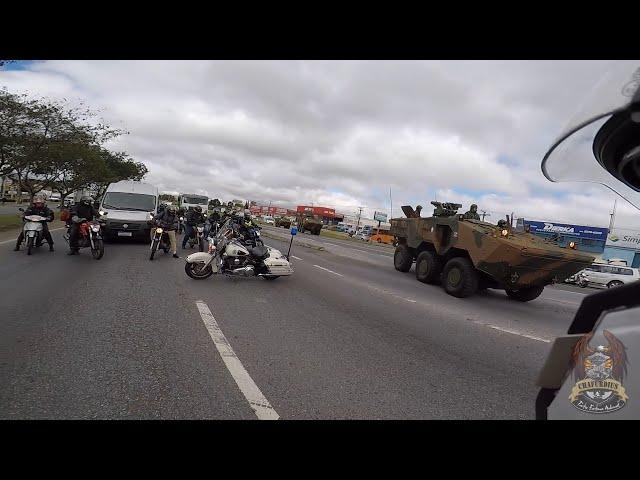 ESCOLTA DE BLINDADOS DO EXÉRCITO BRASILEIRO