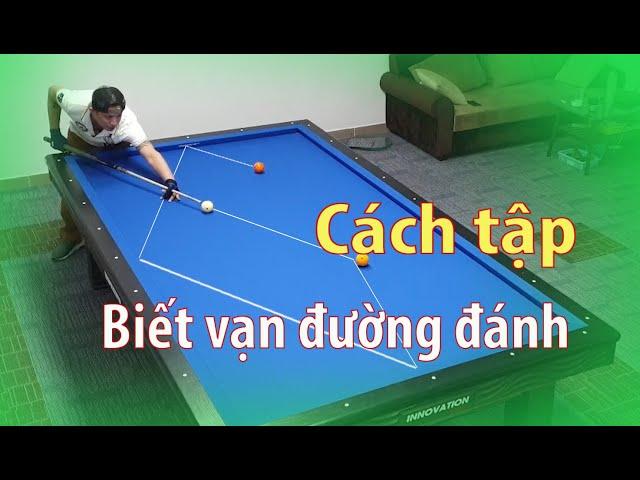 Học bida với Lê Khiêm - Chìa khóa tập Nhìn Đâu Cũng Thấy Đường - LE KHIEM BILLARD CHANNEL