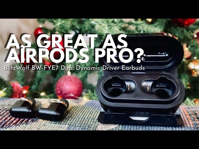 [Banggood] BlitzWolf BW-FYE7 - The Best Wireless Earbuds under $50 for 2020