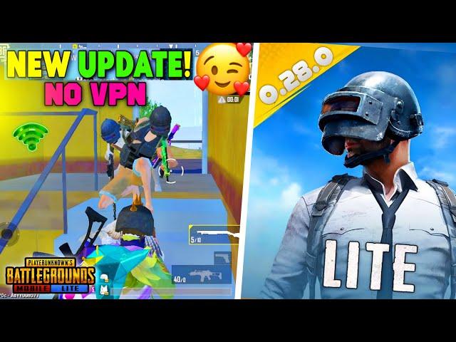 PUBG LITE NEW UPDATE LIVE FMG GAMING