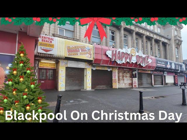 Blackpool On Christmas Day 2024