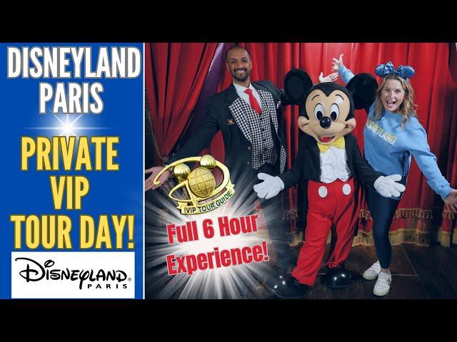 Private VIP TOUR GUIDE | Experience the Magic of Disneyland Paris | 6 Hours |Concierge |TIPS Secrets