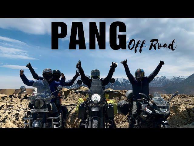 Pang off Roading || Ladakh 2024 || Ladakh Bike Trip Ep - 3