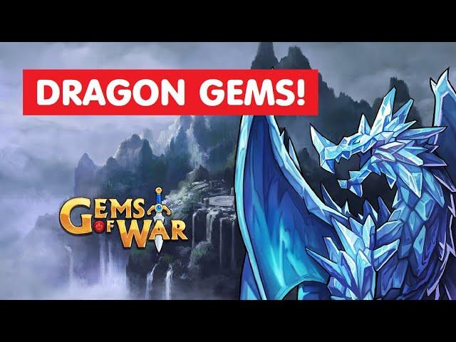 Gems of War Dragon Gems! What do they do? Quick guide and tutorial!