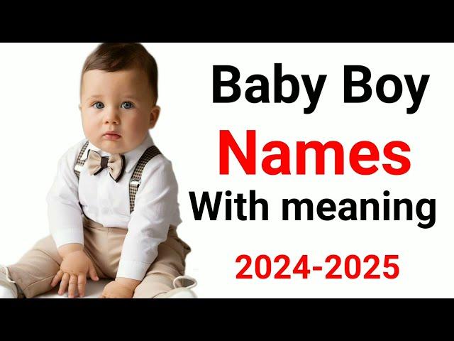 Latest baby boy names 2024/Hindu ladkon k naye naam/babies name/ladkon k naye nam/boynames